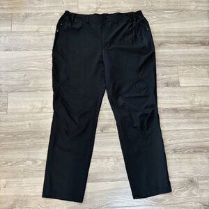 Northbound Gear Pants Womens 40x30 Black Polyester Comfy Outdoor Lightweight